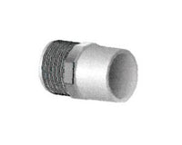 Schedule 80 PVC Male Adapter, 2 Inch, MIPT x Slip