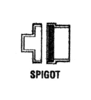 2-inch PVC DWV Fitting Cleanout Adapter with C.O. Plug - Image 1