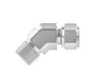 Griplok 45 Degree Male Elbow - Brass, 1/4" Tube Fitting x 1/8-27 MNPT