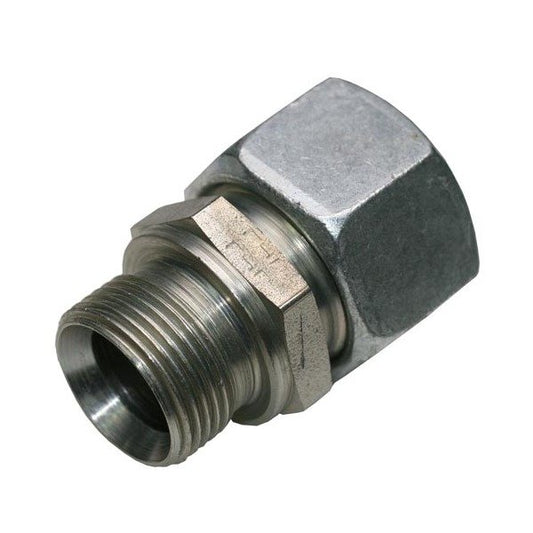 Stainless Steel Male Stud Coupling BSP Parallel with Equipped B3 Ring - Image 1