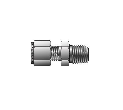 Parker NPT Male Connector for Fractional Tube - A-LOK® to NPT 3/4 - Image 1