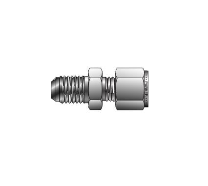 Parker CPI™/A-LOK® 37° Flare Connector for Fractional Tube - Image 1
