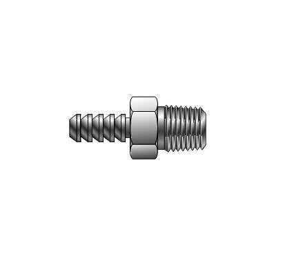 Parker CPI Barbed Connector to Male Pipe for Fractional Tube - Image 1