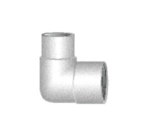 Schedule 40 PVC 90-Degree Street ELL Fitting - Image 1
