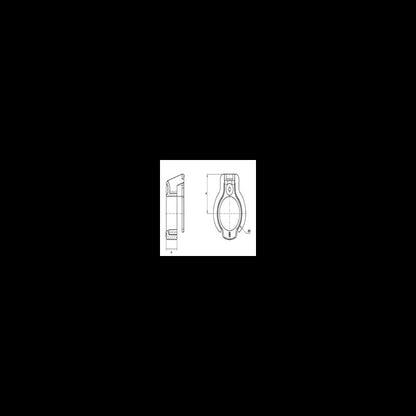 LF 3000 Series Tamper-Evident Safety Clip - 6mm - Image 2