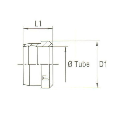 DIN 2353 Cutting Ring B3 for Extra Light Duty Applications - Image 2