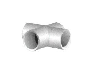 Cross PVC Fitting - Schedule 40, 3/4 inches, Slip Connection, 50 Carton Qty - Image 1