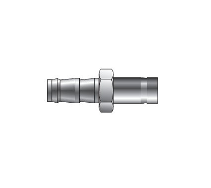 Parker CPI™/A-LOK® Push-Lok to Tube Adapter for 1/4" Fractional Tube - Image 1