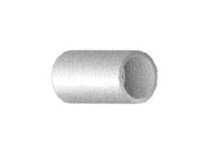 Schedule 80 PVC Nested Coupling, 1/2-Inch - NSF Listed - Image 1