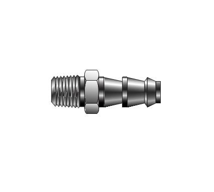 Parker Push-Lok to Male Adapter for Fractional Tube - Image 1