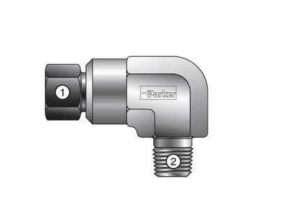Parker Hannifin CBMP7 MPI™ Male NPT Elbow Fitting - Image 1