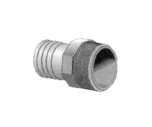 Schedule 80 PVC Male Adapter, 1/2-inch Insert x MIPT - Image 1