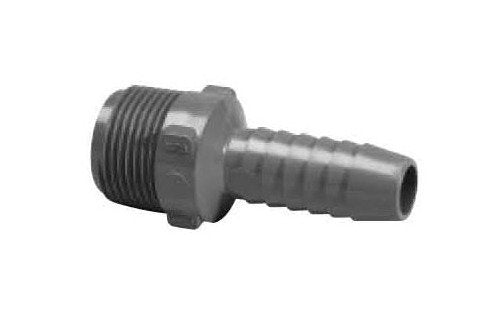 Durable PVC Reducing Male Adapter 1 1/2 x 1 1/4 inches - Image 1