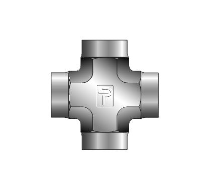 Parker Female Cross FX Instrumentation Pipe Fitting - Image 1