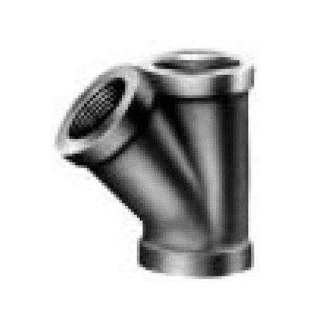 45-Degree Y-Branch Malleable Iron Class 150 Fitting - Image 1