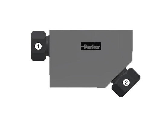 Parker NBMP7 45° MPI™ Union Elbow, 3/4" - Image 1