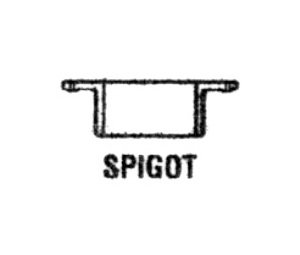 Adjustable PVC Closet Flange with Metal Ring and Spigot - Image 1