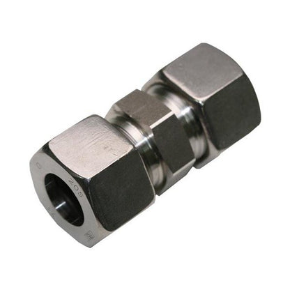 Stainless Steel Straight Coupling with Equipped B4 Ring - Image 1