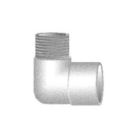 Schedule 40 PVC 90 Degree Street Elbow, 1 inch MIPT x Slip