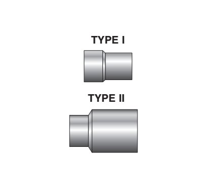 Socket Weld Tube Fitting Adapter for 3/8in Tube to 3/4in Pipe Size - Image 1