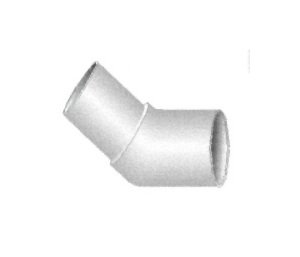 2-Inch Schedule 80 PVC 45° Street ELL Fitting - Image 1