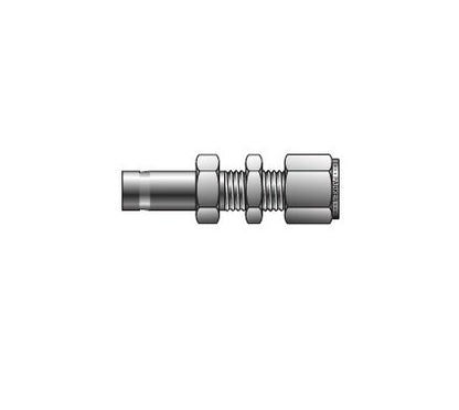 Parker CPI™/A-LOK® Tube End Bulkhead Adapter for Fractional Tube - Image 1