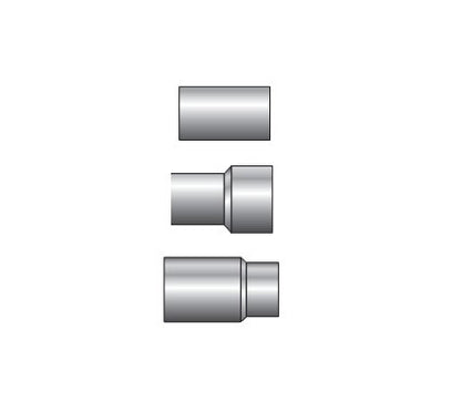 Weld-Lok® Tube Reducer Socket Weld Fitting, 1/2" x 1/4" - Image 1