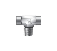 Male Branch Tee, Socket Weld - Male Outlet Tee Fitting, 3/4" MNPT, 6000 psi