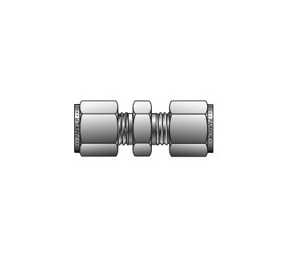 Parker CPI™/A-LOK® HBZ/SC Tube to Tube Union - Image 1