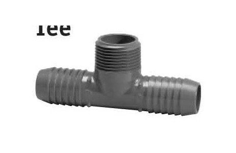 Schedule 80 PVC Combination Tees 1 1/2 inches (5-Pack) - Image 1