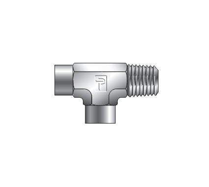 Male Run Tee Socket Weld Fitting - Image 1