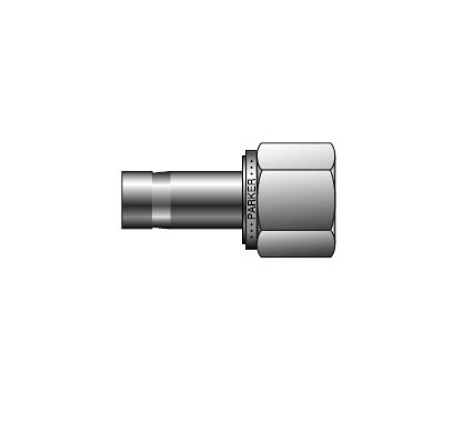 Parker CPI A-LOK Taper Female Adapter for Metric Tube, BSP Fitting - Image 1