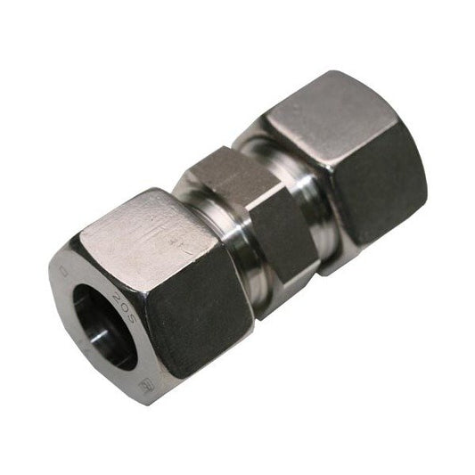 Stainless Steel Straight Coupling with Equipped B4 Ring - Image 1