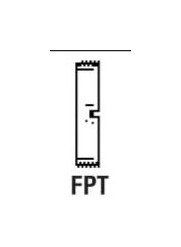 Flush PVC DWV Cleanout Plug 3 Inches FPT