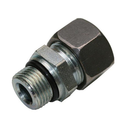Stainless Steel Male Stud Coupling - UNF/UN-2A with O-Ring Thread - Image 1