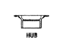 LASCO Flush with KO Closet Flange - PVC Fitting 4x3 inches