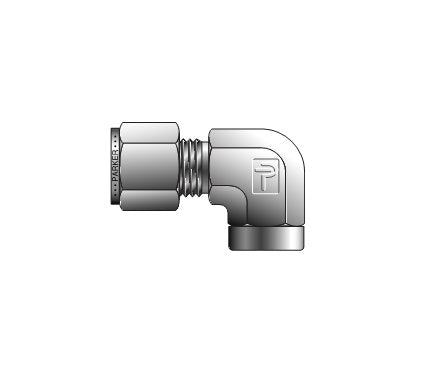 Metric Tube NPT Female Elbow Fitting - Image 1