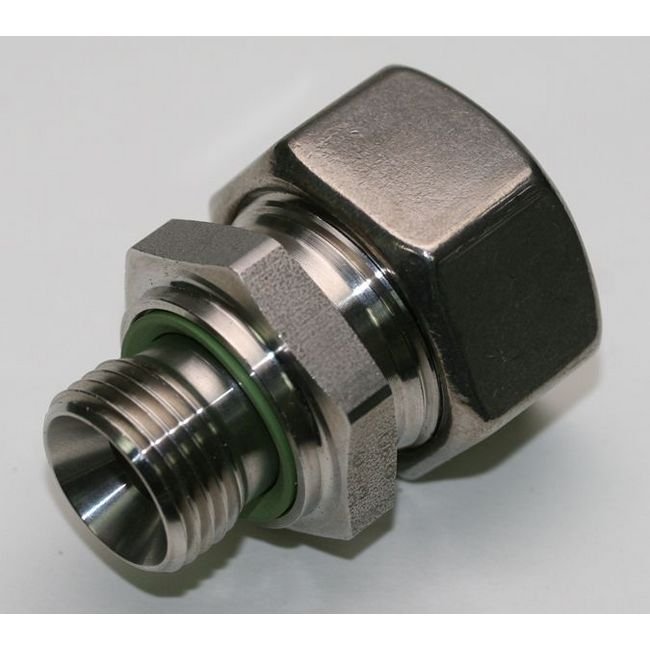 Carbon Steel Male Stud Coupling with Elastomer Seal BSP Parallel - Image 1