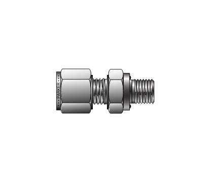 Parker BSPP Male Connector with ED Seal for Metric Tube - Image 1