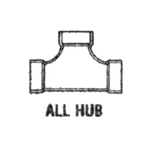 LASCO 4-Inch Schedule 80 Two-Way Cleanout PVC Fitting - Image 1