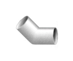 Schedule 80 CPVC 45 Degree Elbow Fitting, 1 1/4 inches - Image 1