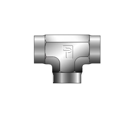 Parker Female Tee FT Instrumentation Pipe Fitting - Image 1