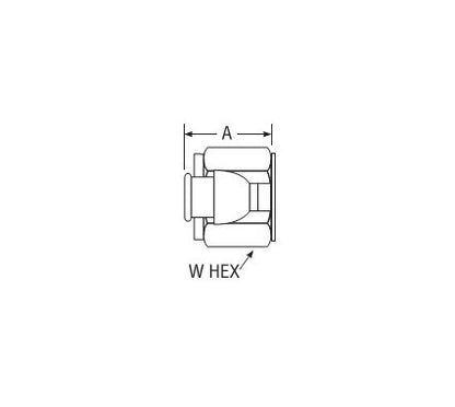 Parker CPI™ / A-LOK® Metric Tube Plug - Image 2