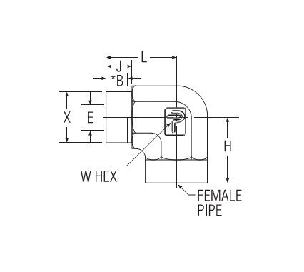 Socket Weld Tube Fitting - Male Connector, Female Elbow - Image 2