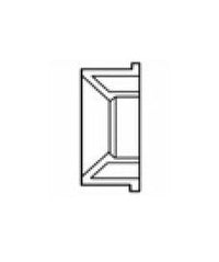 10x6 Flush Bushing PVC Fitting