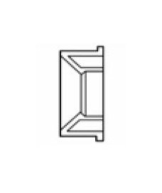 10x6 Flush Bushing PVC Fitting - Image 1