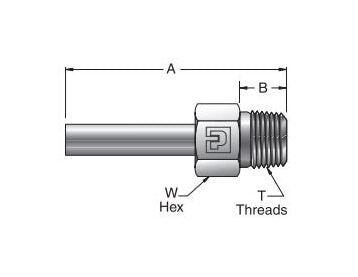Parker Hannifin T7HF MPI™ Tube Stub to Male NPT Pipe Fitting - Image 2