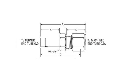 CPI™/A-LOK® Tube End Converter (Fractional to Metric) - Image 2