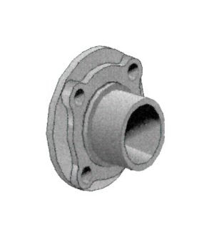 Schedule 80 PVC Flange 3/4 inches - Spigot, Pack of 25 - Image 1