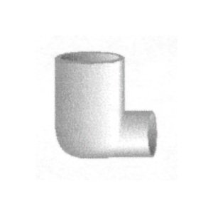 Schedule 40 PVC 90° ELL Reducing Fitting, 1 1/4 x 3/4 inches - Image 1